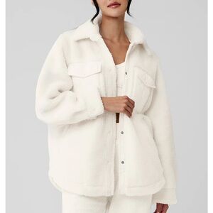 NWT Alo Sherpa Edge Shacket